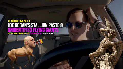 268: RoadRage Q&A Part 1: Joe Rogan's Stallion Paste & Unidentified Flying Giants