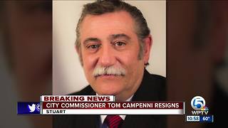 Stuart city commissioner Tom Campenni resigns