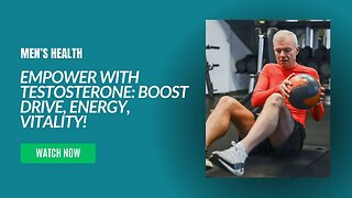 Empower with Testosterone: Boost Drive, Energy, Vitality!