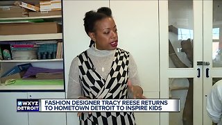 Fashion designer Tracy Reese aims to inspire Detroit Public Schools Community District students