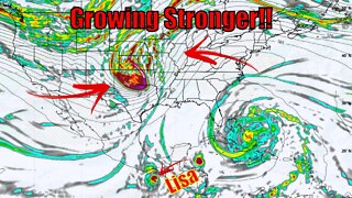 Huge Storm Threat Growing Stronger! Latest Tropical Update - The WeatherMan Plus