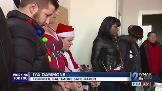 Baltimore Safe Haven serves holiday meal