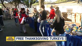 Tampa law firm giving away turkeys to families in need on Monday