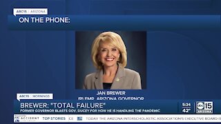 Jan Brewer: Arizona's response to pandemic is 'total disaster'