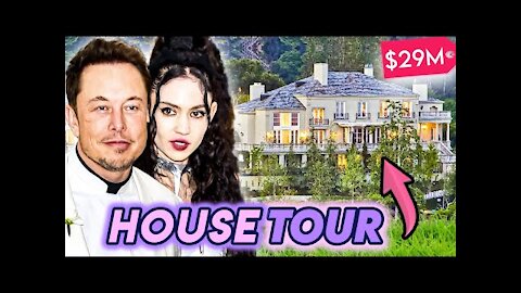 Elon Musk & Grimes | House Tour | Moving to Texas & Selling All Mansions