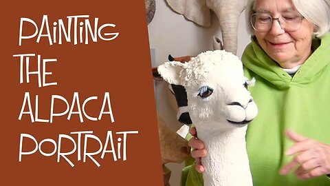 Painting The Alpaca - And a BIG Oopsie!