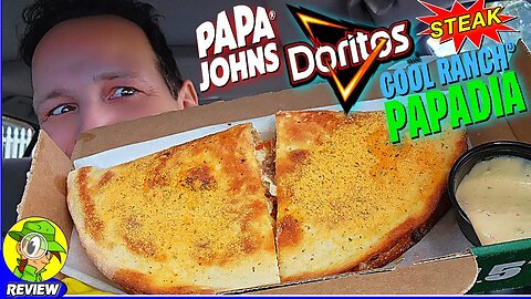 Papa John's® DORITOS® COOL RANCH® STEAK PAPADIA Review 🍕🗣🥩🫓 ⎮ Peep THIS Out! 🕵️‍♂️