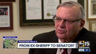 Ex-sheriff to senator? Joe Arpaio hoping for a win