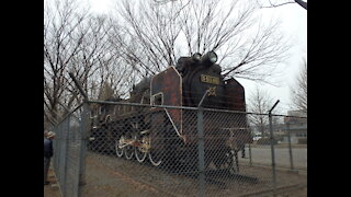Rusty old Steam locomotive