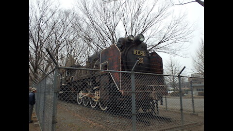 Rusty old Steam locomotive