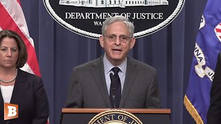 LIVE: AG Garland, FBI Dir. Wray Holding Briefing on "Significant National Security" Matter...