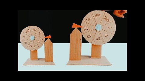 How To Make A Spinning Wheel With Cardbord - Lucky Spinning