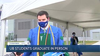 UB graduates celebrate commencement in person