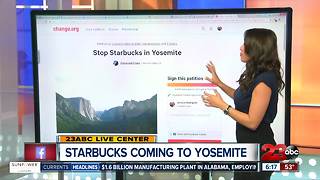 Thousands petitioning a Starbucks in Yosemite National Park