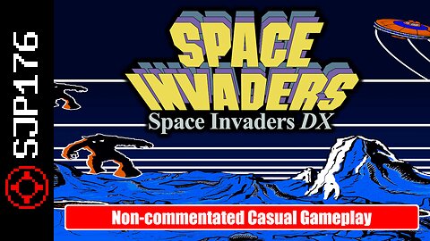 Space Invaders DX—Non-commentated Casual Gameplay