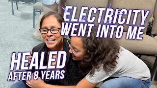 "ELECTRICITY WENT INTO ME!" - HEALED AFTER EIGHT YEARS! - THIS IS NEW…..🙏