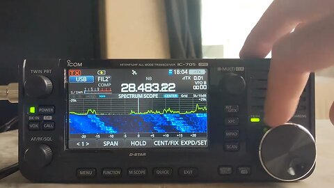 MASSIVE DX CONTACTS ON HF, 10 Meters 28MHz, DX Contest 2023, Icom 705!!!