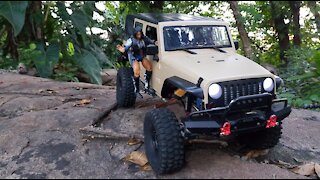 RC - SCX10ii Jeep Maiden Voyage