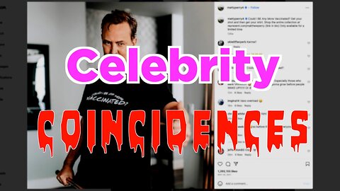 Celebrity Coincidences: Covid-19 Vaccines