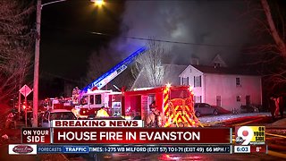 Firefighter hurt, 10 people displaced after Evanston house fire