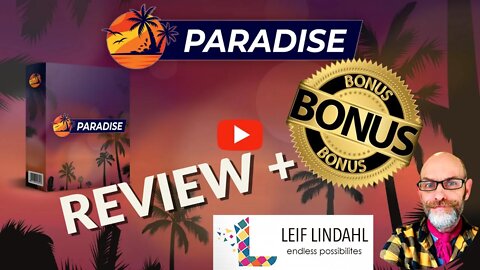 Paradise Review⚠️⚠️DON'T GET Paradise WITHOUT MY CUSTOM BONUSES! ⚠️⚠️