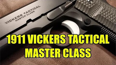 Did Larry Vickers Make A Mistake? - Vickers Tactical Master Class from Springfield Armory