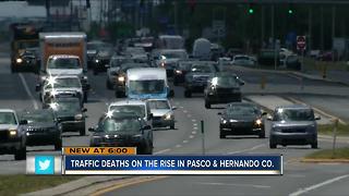 Traffic deaths on the rise in Pasco and Hernando Co.