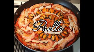 Paella recipe/How to Make Paella/Spanish Paella Recipe