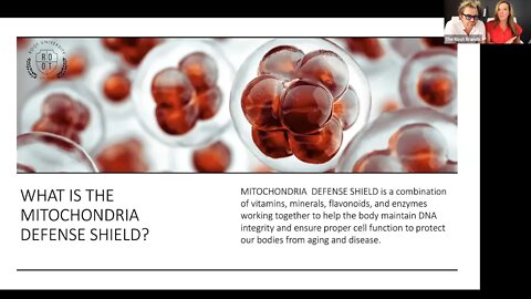 🇩🇪 ROOT Univ Einführung von Mitochondria Defense Shield mit NAD+ Clayton Thomas & Dr Christina Rahm