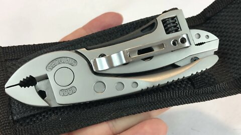 Adjustable wrench, pliers, emergency, survival, multifunction, pocket multitool review