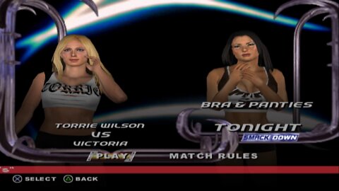 WWE SmackDown vs. Raw Torrie Wilson vs Victoria