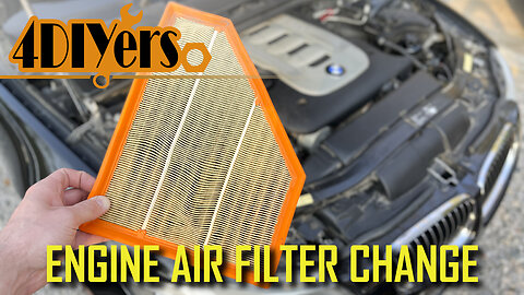 How to Replace the Engine Air Filter on BMW 335d E90
