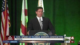 Gov. DeSantis speaks at Florida Sheriffs Association