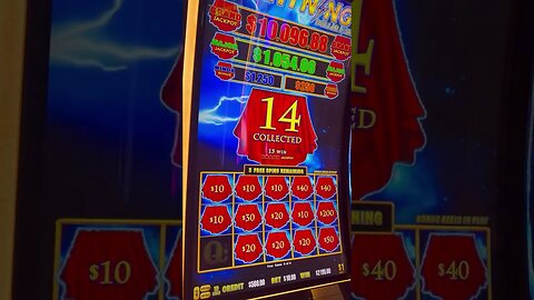 How I ALMOST WON $10,096 in LAS VEGAS?? #lasvegas #lightninglink