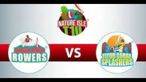 Indian River Rowers vs Titou Gorge Splashers Live | IRR vs TGS | Dream11 Nature Isle T10