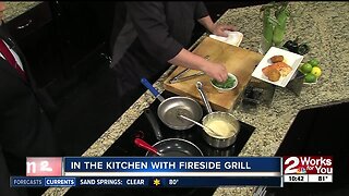 In the Kitchen with Fireside Grill: Crab Scallop Stuffed Salmon