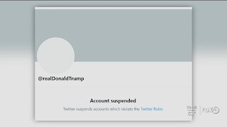 Twitter bans Trump