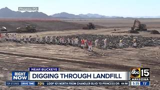 Search for remains of missing Phoenix woman at Buckeye landfill continues