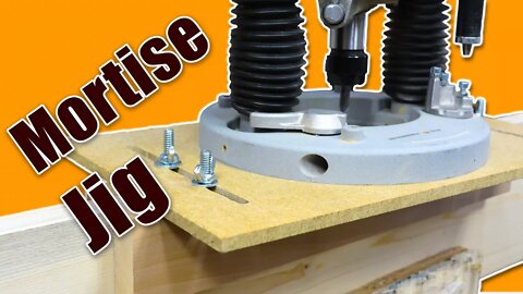 Make a Mortising Jig for the Router (Mortise and Tenon Joinery)