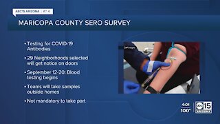 Maricopa County announces COVID-19 antibody project