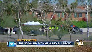 Spring Valley woman killed in Arizona