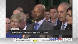 Broward Sheriffs gets full term