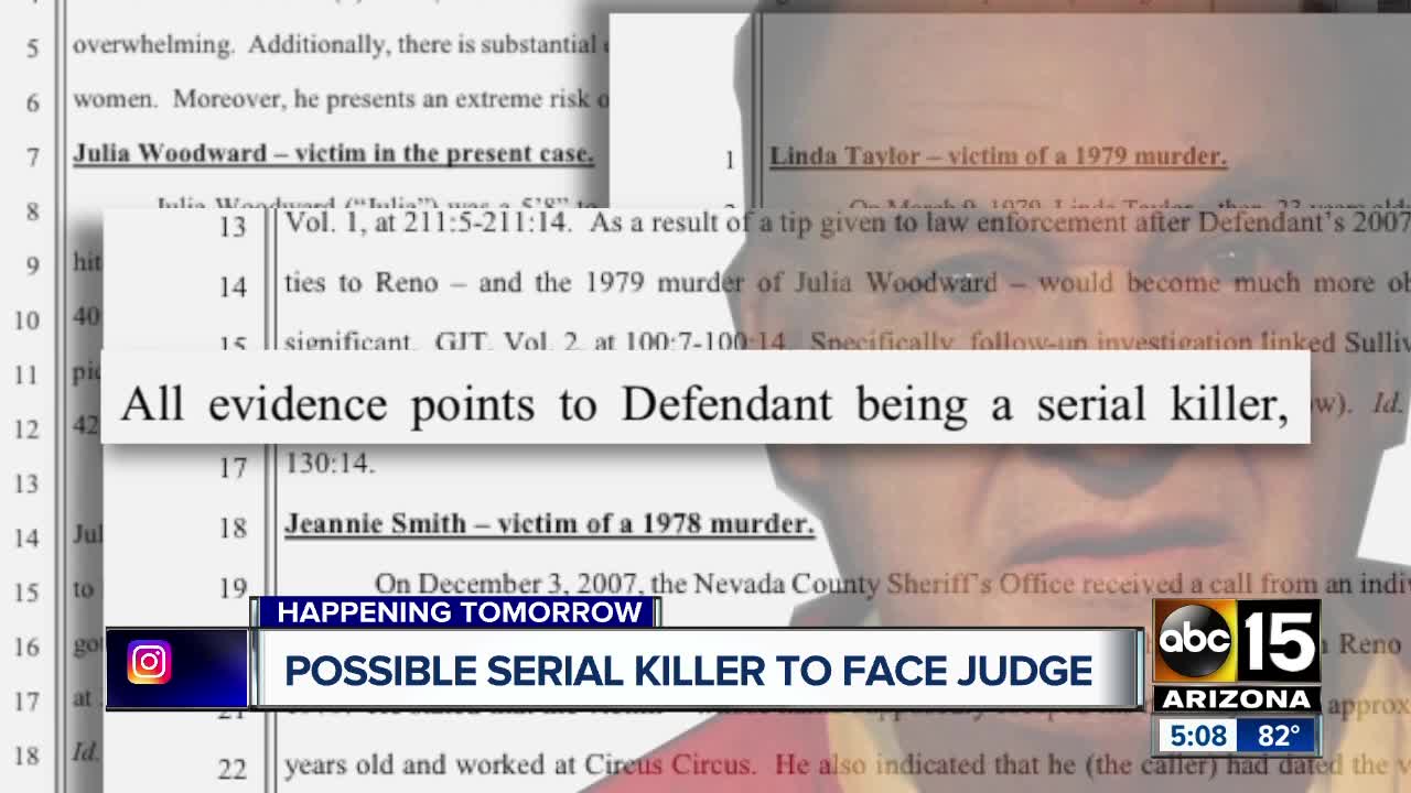 Possible serial killer to face judge