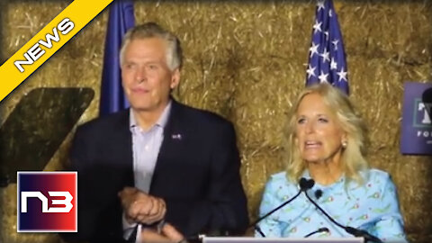 Jill Biden Goes to Virginia And Immediately Gets Drowned Out By Crowd At Terry McAuliffe