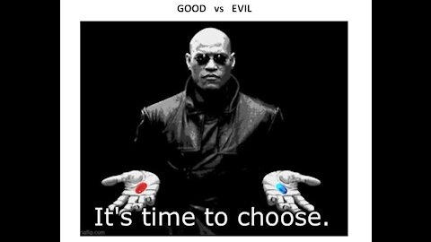 BIDEN, THE BATTLE BETWEEN GOOD AND EVIL