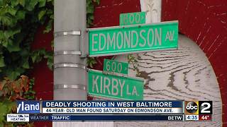 Two dead in separate shootings in west Baltimore