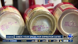 Check the expiration dates on your spices
