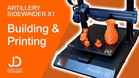Beginners guide to Artillery Sidewinder X1 - Unboxing, building and first print