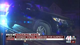 Police search for suspect after chase