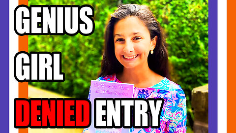 Genius Student Denied Entry Due To DEI
